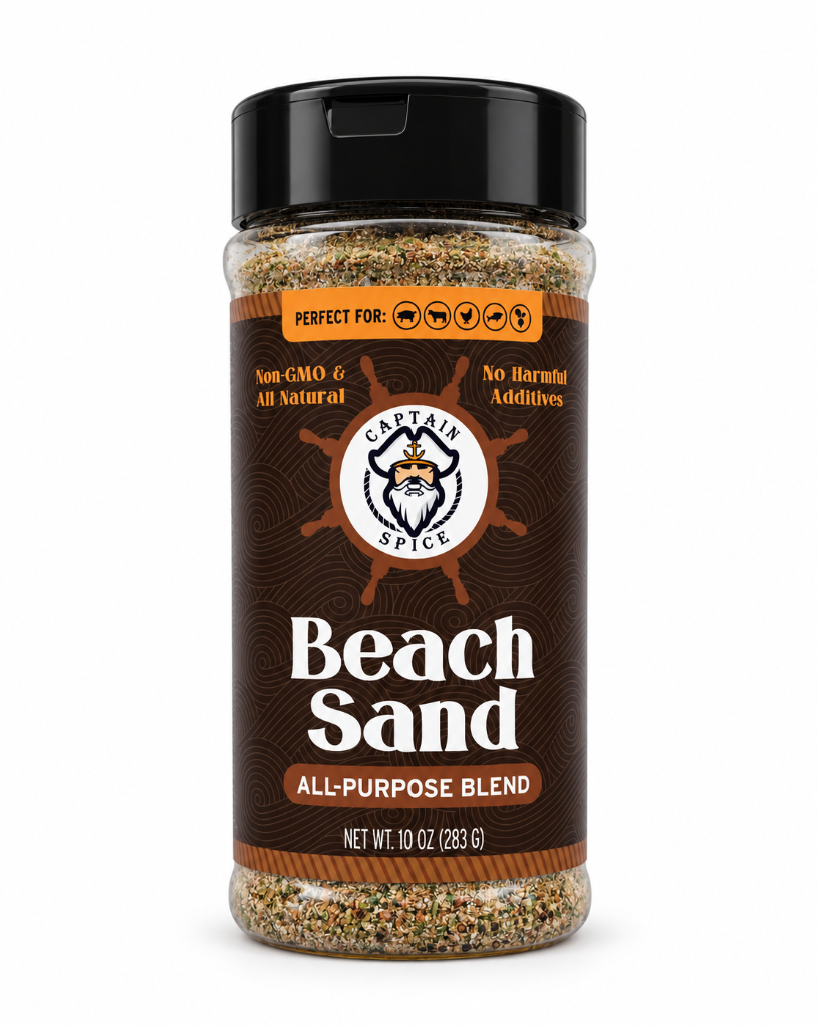 Beach Sand All-Purpose Blend, 10 oz seasoning jar